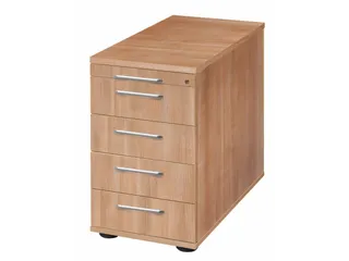 stationaire ladeblokken,HxBxD 720-760x428x800mm,4lade(n),mat.-lade - 1