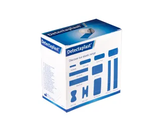 Elastische blauwe textielpleister Detectaplast 6cmx5m - 5