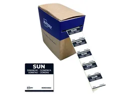 Etiket Avery HACCP zondag zwart 40x56mm 500 stuks