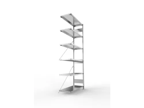 systeemstelling,aanbouwveld,CLIP,HxBxD 2500x1006x436mm,vakl. 150kg