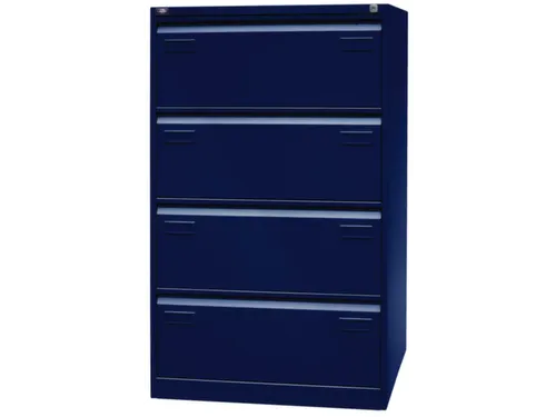 hangmappenkast,HxBxD 1321x800x622mm,4hangmappenframes,twee banen
