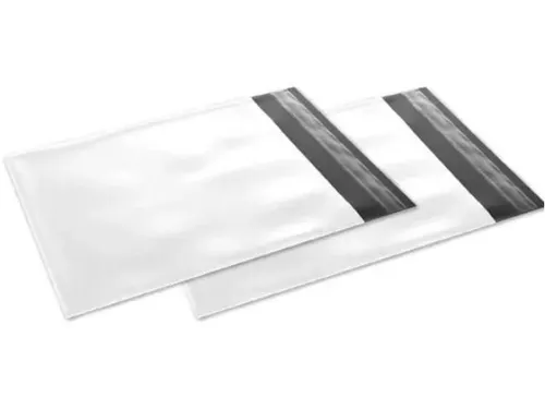 Verzendzakken Coex PE 250x350mm + 50 mm 55 micron 500 stuks