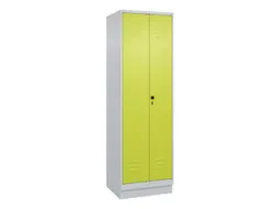 PBM-locker,HxBxD 1950x600x500mm,2vak,vak B 300mm,draaigrendel