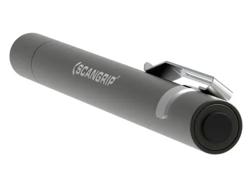 Penlamp,Behuizing Aluminium Geëloxeerd,75Lumen,Clip,Reikwijdte 40M