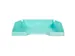 Set 4 brievenbakken COMBO pastelkleuren