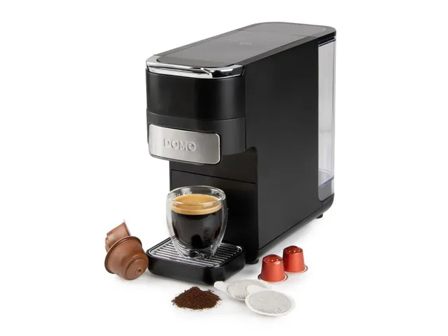 Koffiezetapparaat 4-In-1 1.5L Zwart