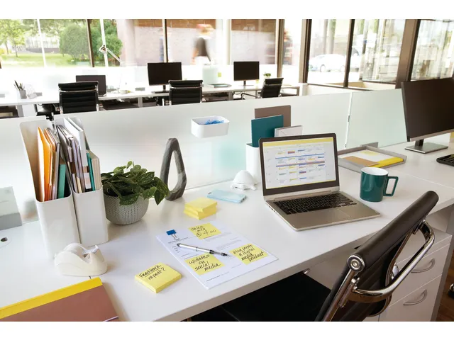 Memoblok Post-it 657 76x102mm geel 12 stuks