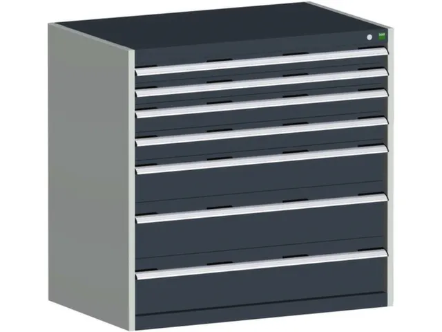 ladekast,HxBxD 1000x1050x750mm,7lade(n),lade voor zware lasten