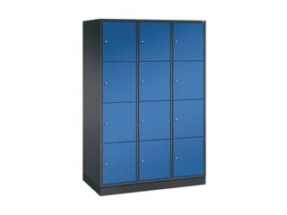 grootvolume-lockersysteem,HxBxD 1950x1220x600mm,3x4vakken,cil.-slot - 2