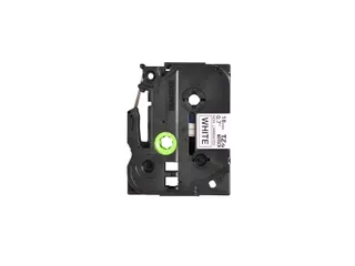 Labeltape Brother P-touch TZe-N241 ongelamineerd 18mm zwart op wit - 5
