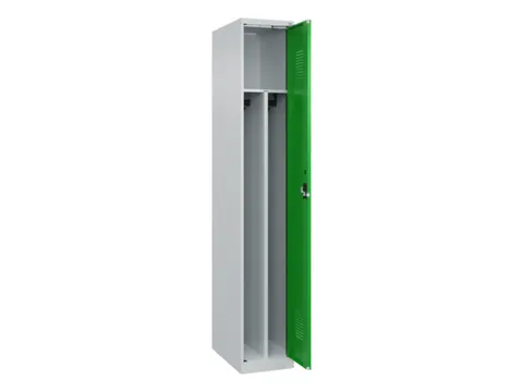 locker voor scheiding van kleding,HxBxD 1850x300x500mm,1vak