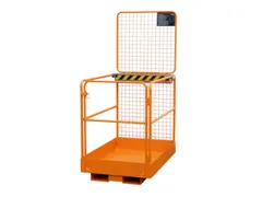 Werkkooi Uitvoering Vorkkokers Smalle Zijde 1890x800x1290mm Geeloranje