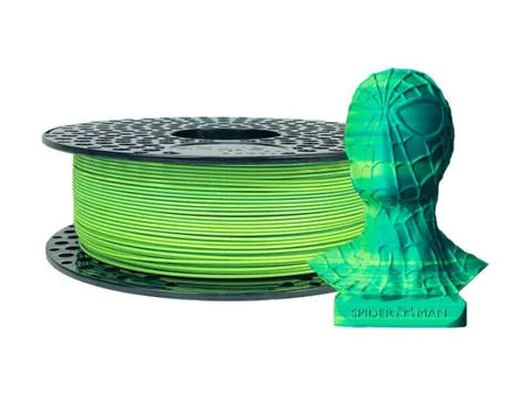 Azurefilm PLA Dual Original 3D filament 1,75mm Blauw - Groen 1kg
