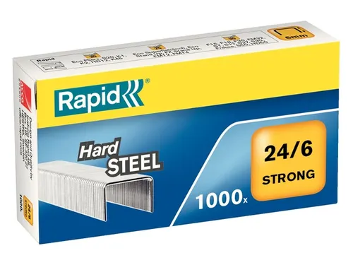 Nieten Rapid 24/6 staal strong 1000 stuks