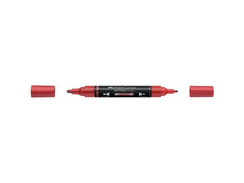 Acrylmarker Faber-Castell Multimark 296 red metallic