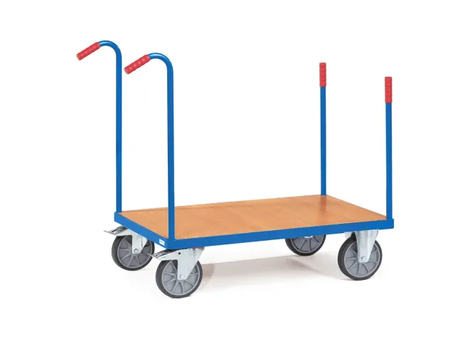 Rongenwagens 2581 600kg 1000x600mm Ral5007 Houten Plaat