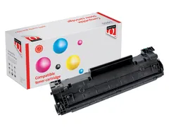 Tonercartridge Quantore alternatief tbv HP CB436A 36A zwart