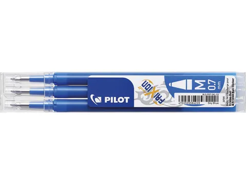 Rollerpenvulling Pilot Frixion Ball 0.7mm BLS-FR7 Hemelsblauw Medium