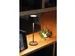 Lampe de table LED à pile MAULnina réglable marron
