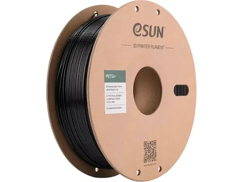 PETG+ 1,75mm BLACK 1KG PAPER ROLL