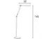 400177890 Unilux Lumilight LED vloerlamp zwart