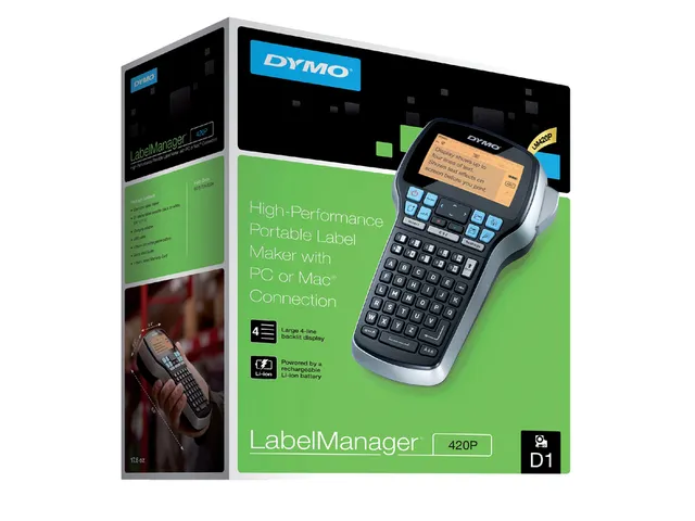 DYMO LabelManager 420P Hoogwaardige Draagbare Labelmaker S0915440