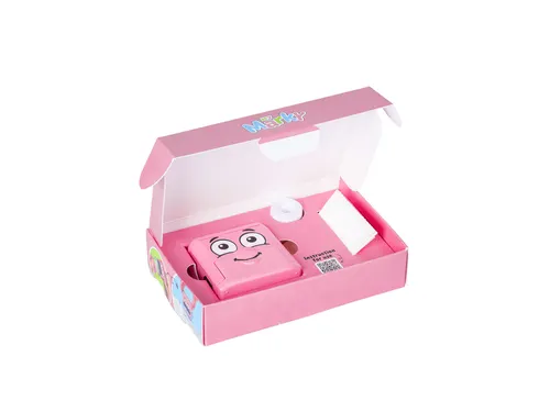 Textielstempel Colop Marky personaliseerbaar roze
