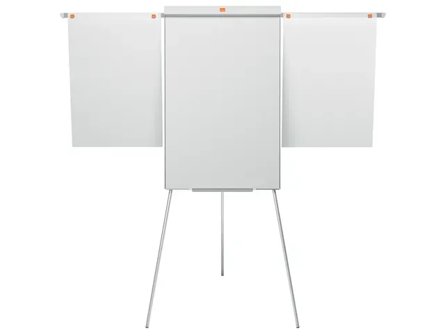 OUTLET Flipover Nobo impression pro stalen met driepootstatief en uits