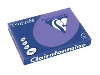 Trophée Intens gekleurd papier A3 80 gram 500vel Violet paars - 2