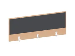 baliepaneel bureau aanbouw achter NE-esdoorn BN8010-antraciet 1200mm