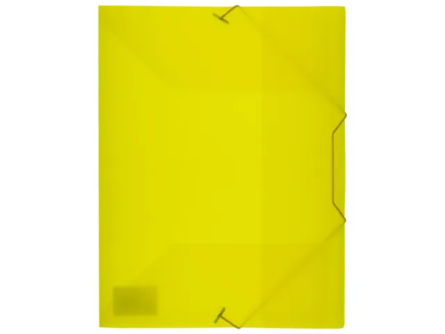 Elastomap Kangaro A4 PP transparant geel