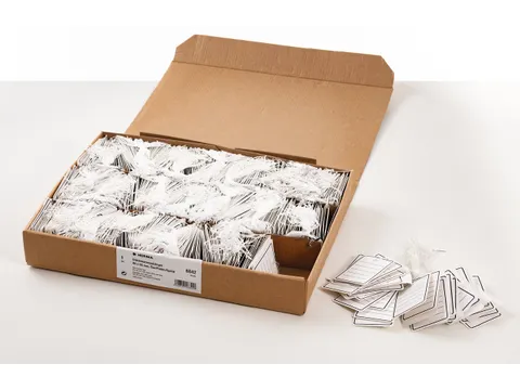 Herma 6842 Productlabel 48x65mm met plastic oogje/draad/splitpen Wit