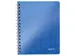 Bloc à spirale Leitz WOW A5 PP ligné bleu