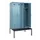 PBM-locker met bank,HxBxD 2120x1200x815mm,4vak,vak B 300mm