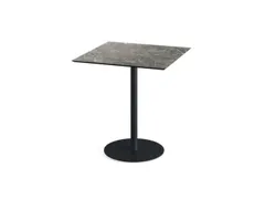 bistrotafel,HxBxD 730x700x700mm,rechthoekig,schotelvoet zwart