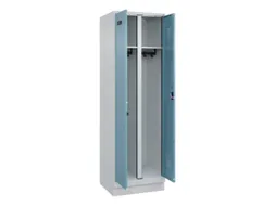 locker voor scheiding van kleding,HxBxD 1950x600x500mm,2vak