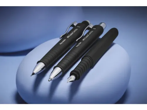 Balpen en Vulpen Faber-Castell Poly Pen in giftbox black