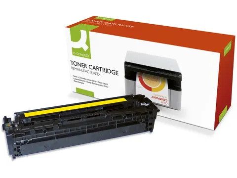 Toner Geel 1400 pagina's voor HP CB542A