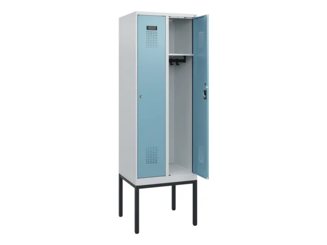 schoollocker,HxBxD 1950x600x500mm,2vak,vak B 300mm,cil.-slot