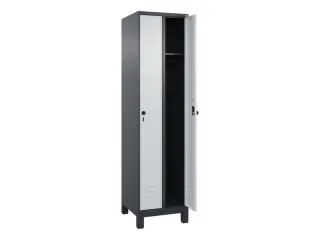 locker,HxBxD 1950x500x500mm,2vak,vak B 250mm,draaigrendel,voeten - 2