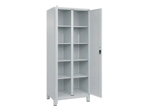 wasgoedverdeelkast,HxBxD 1950x800x500mm,vak B 400mm,cilinderslot