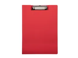 Klembordmap MAULbalance A4 versterkt karton rug 8mm rood