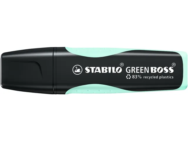 Markeerstift STABILO GREEN BOSS 6070/113 vleugje pastel turquoise
