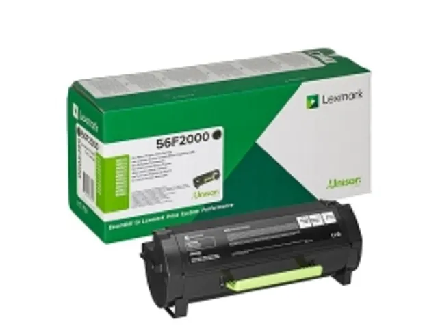 Tonercartridge Lexmark 56F2000 zwart