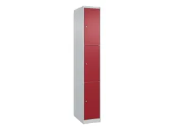 lockerkast,HxBxD 1850x300x500mm,1x3vakken,vak B 300mm,cil.-slot