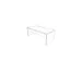 Bureau Hxbxd 730x2000x900mm Zijpaneel Bladdecor Noten