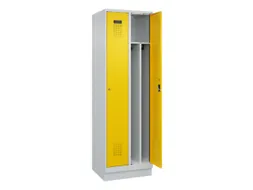 locker voor scheiding van kleding,HxBxD 1950x600x500mm,2vak