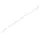 20cm Kabelbinders met montagegat 4mm wit 100 stuks