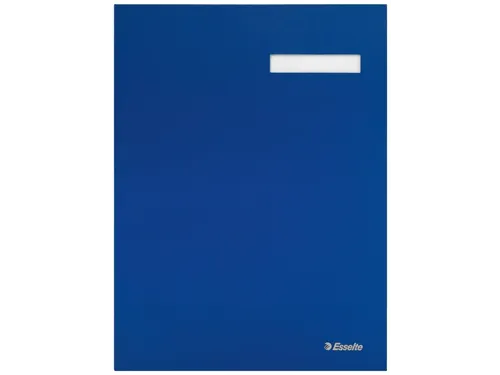 Vloeiboek Esselte 6210 karton 20 vakken blauw