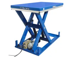 stationaire heftafel,draagverm. 1200kg,Gesloten platform